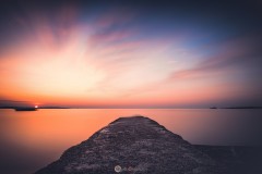 Sunset, Cannes, France
