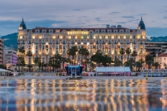 Le Carlton pendant le Festival de Cannes