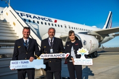 Inauguration vol Air France